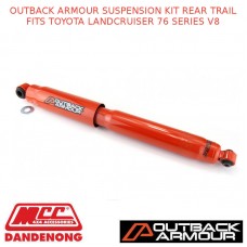 OUTBACK ARMOUR SUSPENSION KIT REAR TRAIL FITS TOYOTA LANDCRUISER 76 SERIES V8